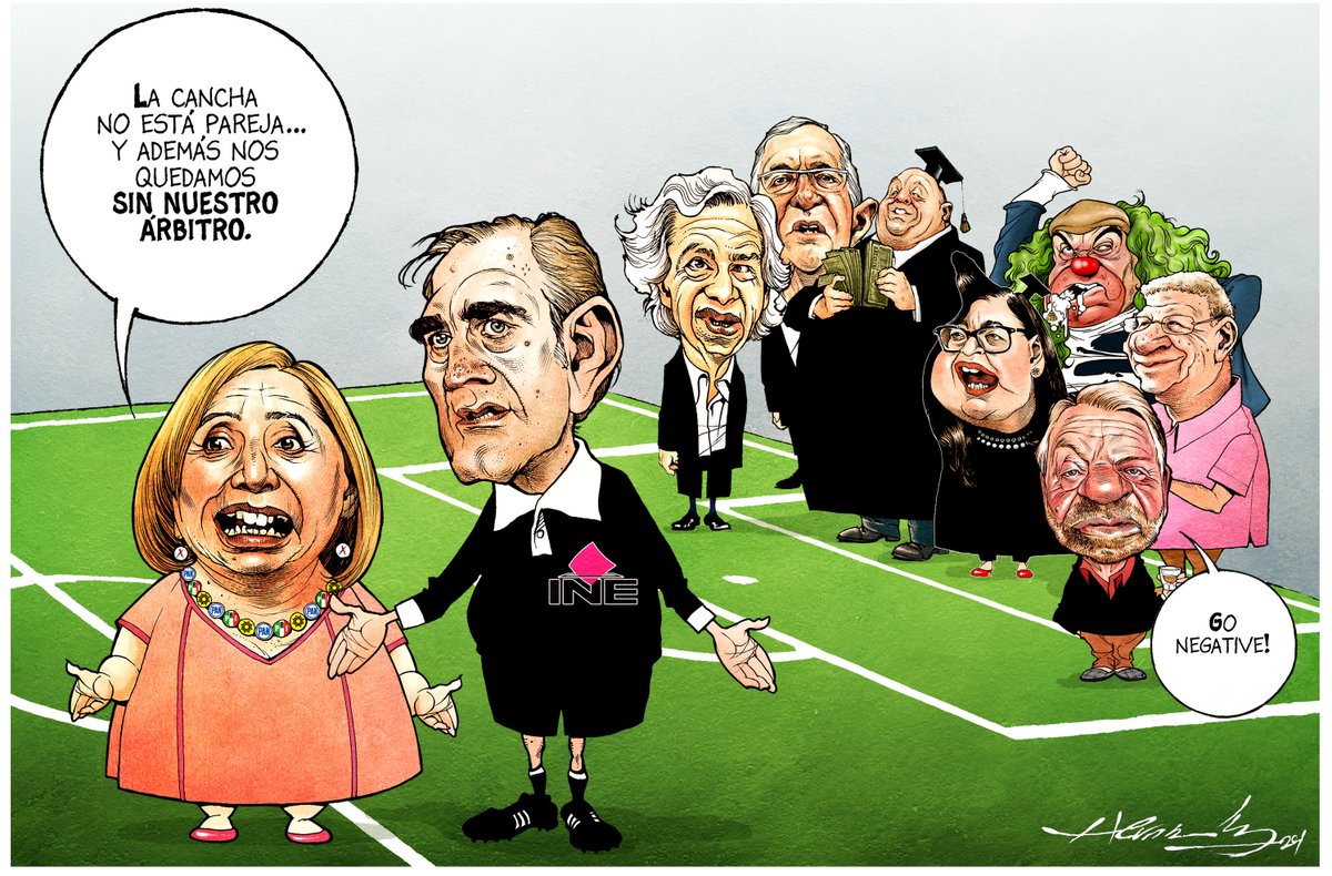 #MonerosLaJornada Conducta antideportiva, cartón de @monerohernandez

bit.ly/3JtJqof