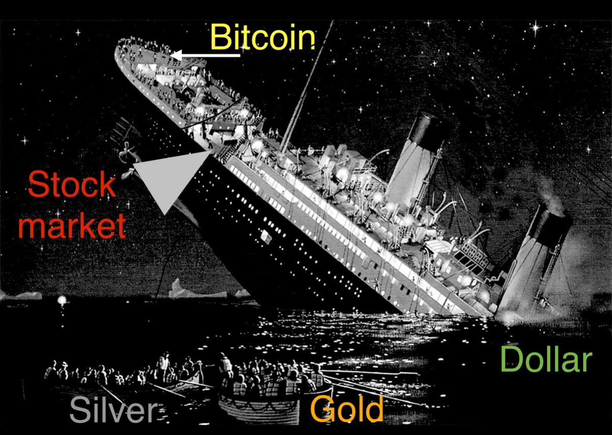 The greatest wealth transfer in history is underway. This is a moral default and everyone should be proud to nullify all their debts in a system built on fraud.

The window is rapidly closing. Beware of crypto.

#endthefed #cancelthedebt #GreatDefault #gold #silver #bitcoin