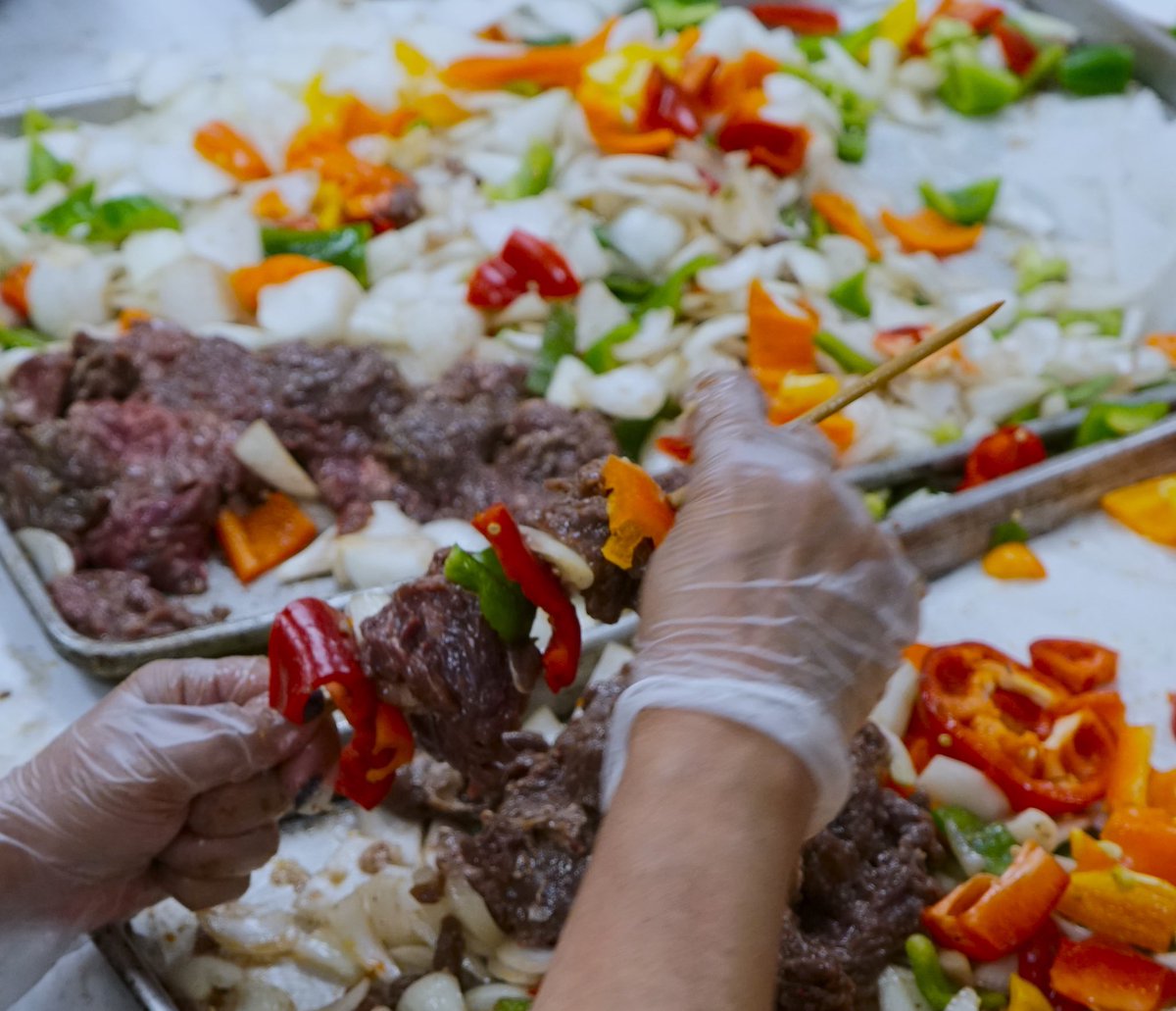 Behind the scenes: Bongo-K-Bobs 🫑 

These popular Bongo-K-Bobs can be found in the Mission Trail area of NIOSA on April 23-26. Early bird tickets can still be purchased on our website: niosa.org 

#niosa #vivaniosa #niosa2024 #fiesta #vivafiesta #fiesta2024