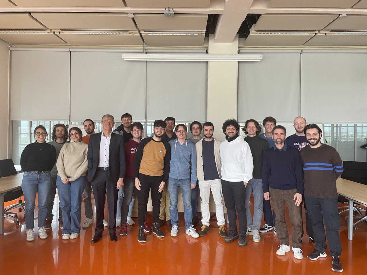 🚀Thrilled to announce the launch of our new project starting in Turin! 
In those pictures the group of SEEDS XVI students with Prof. Nicole Viola from <a href="/PoliTOnews/">Politecnico di Torino</a> and Giorgio Saccoccia from <a href="/esa/">European Space Agency</a>. Let's push the boundaries of innovation! 🧑‍🚀
<a href="/Thales_Alenia_S/">Thales Alenia Space</a> <a href="/ASI_spazio/">Agenzia Spaziale ITA</a> #SEEDSXVI