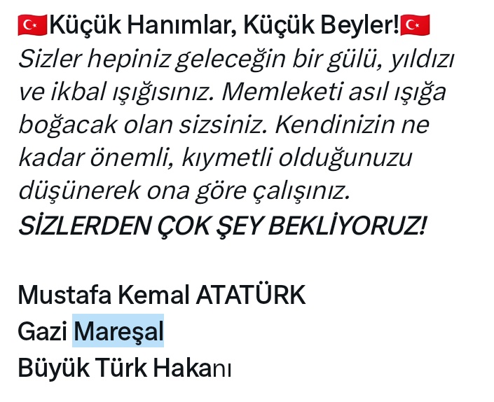 23 Nisan kutlu olsun...