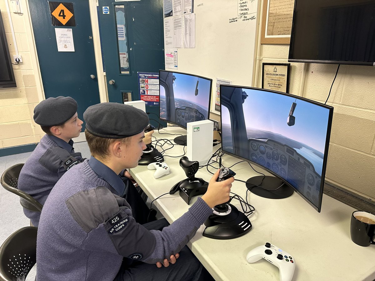 OC 633 AGS (@oc633ags) on Twitter photo On the road tonight training cadets from <a href="/425Squadron/">425 Aldridge Squadron RAFAC</a> in Blue ATP using the mighty Xbox. Fantastic training kit and excellent value for money. <a href="/fts_2/">Comdt 2 FTS</a> <a href="/RAvnO_WW/">RAvnO Wales&West</a> On the road tonight training cadets from <a href="/425Squadron/">425 Aldridge Squadron RAFAC</a> in Blue ATP using the mighty Xbox. Fantastic training kit and excellent value for money. <a href="/fts_2/">Comdt 2 FTS</a> <a href="/RAvnO_WW/">RAvnO Wales&West</a>