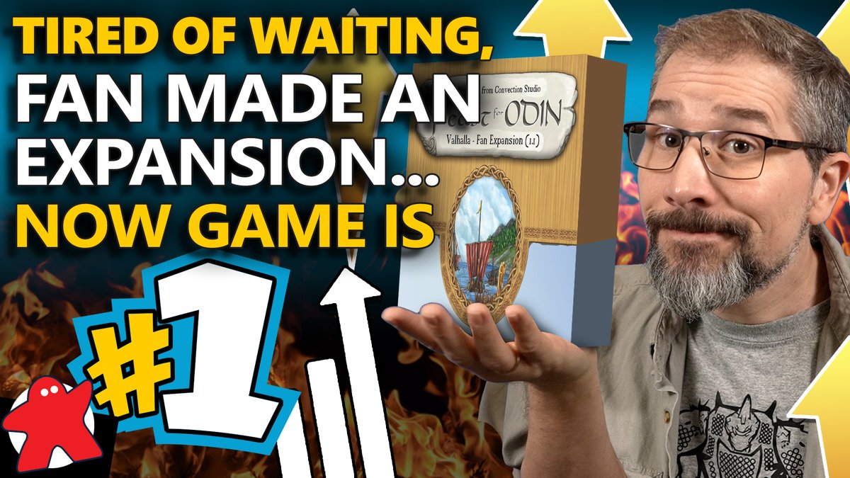 Is it just a coincidence, or did a fan-made expansion help to propel this month's #1 hottest game into the top position? Find out as Chaz explores the evidence, as only Chaz can, in this month's momenTEN countdown: youtu.be/nUZHetyAI58