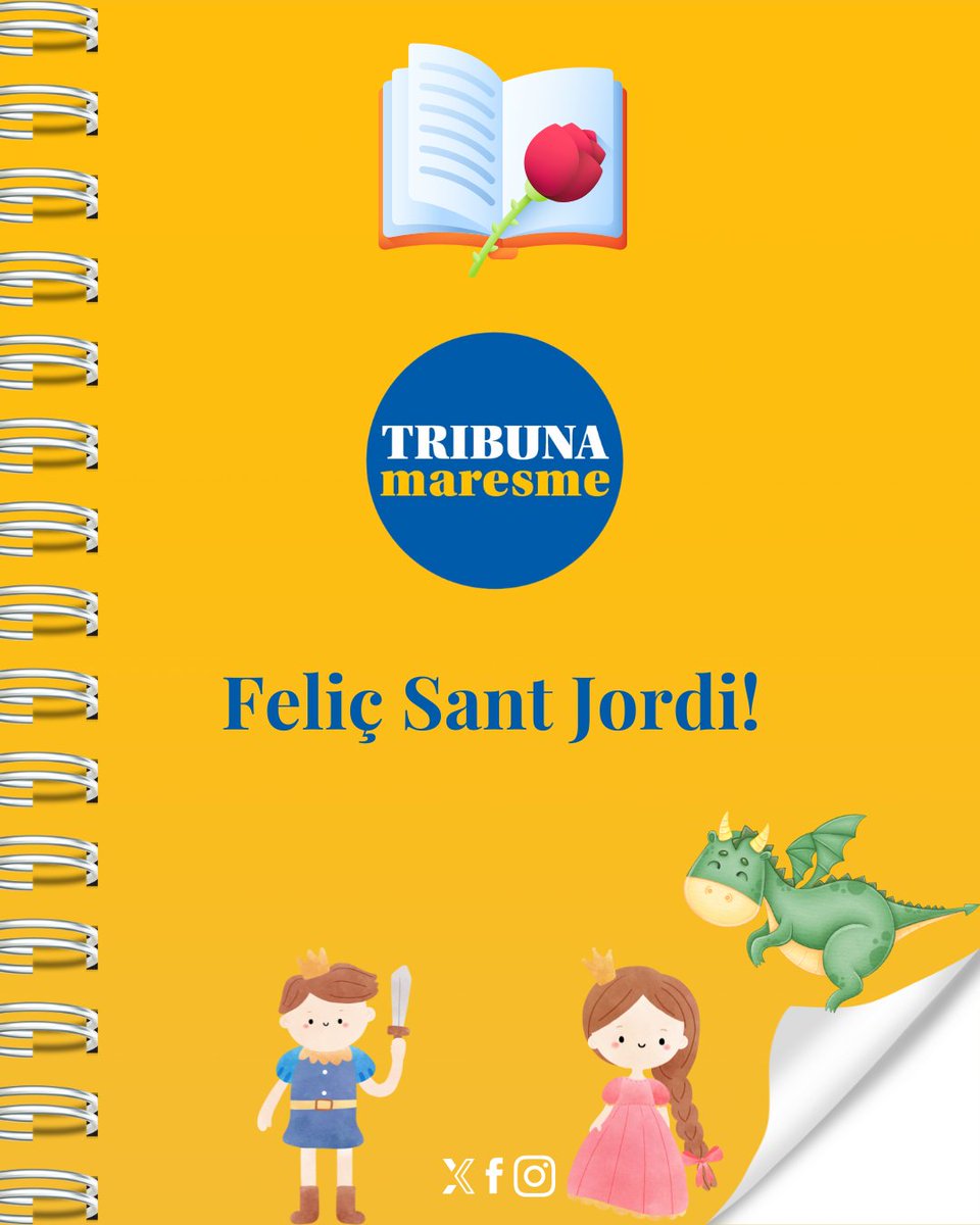 Com se celebra #SantJordi24 al teu poble? 🌹 Consulta la nostra agenda per descobrir-ho👇 tribunamaresme.com/propostes-dabr…