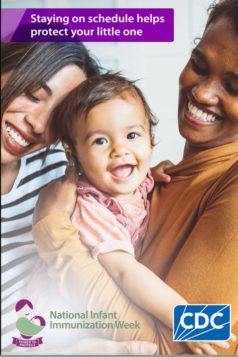 National Infant Immunization Week (NIIW) highlights the importance of protecting infants and young children from vaccine-preventable diseases. Be a Vaccine Ambassador and ensure that more children have access to life-saving vaccines. #NIIW2024