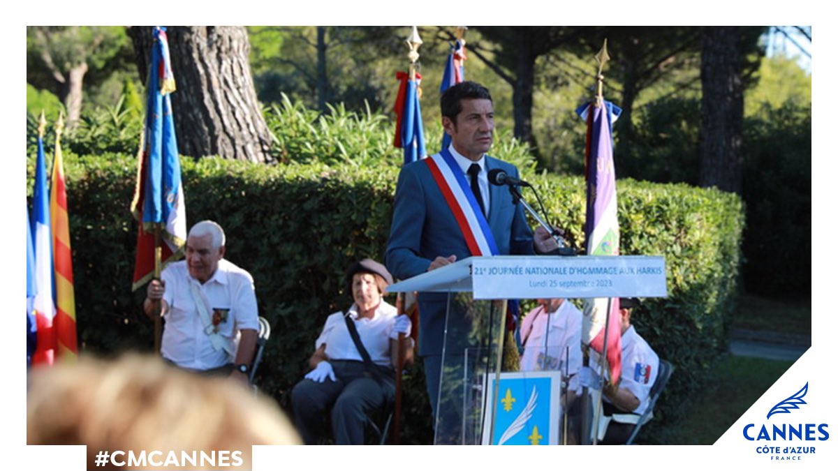 🔴 La #MairieDeCannes va collecter les témoignages de familles de Harkis cannoises ! Ceux-ci seront transmis au Service Historique de la Défense pour être définitivement conservés. La municipalité a toujours entretenu le souvenir des 60 000 à 80 000 Harkis morts pour la France.