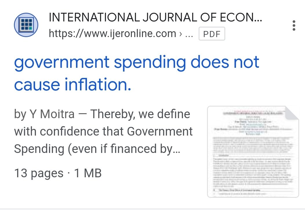 The Forbes article is excellent as it goes into the different types of inflation: forbes.com/sites/qai/2022… 'Studies of the historical link between government spending & inflation find that the link is tenuous.' #cdnpoli #cdnecon