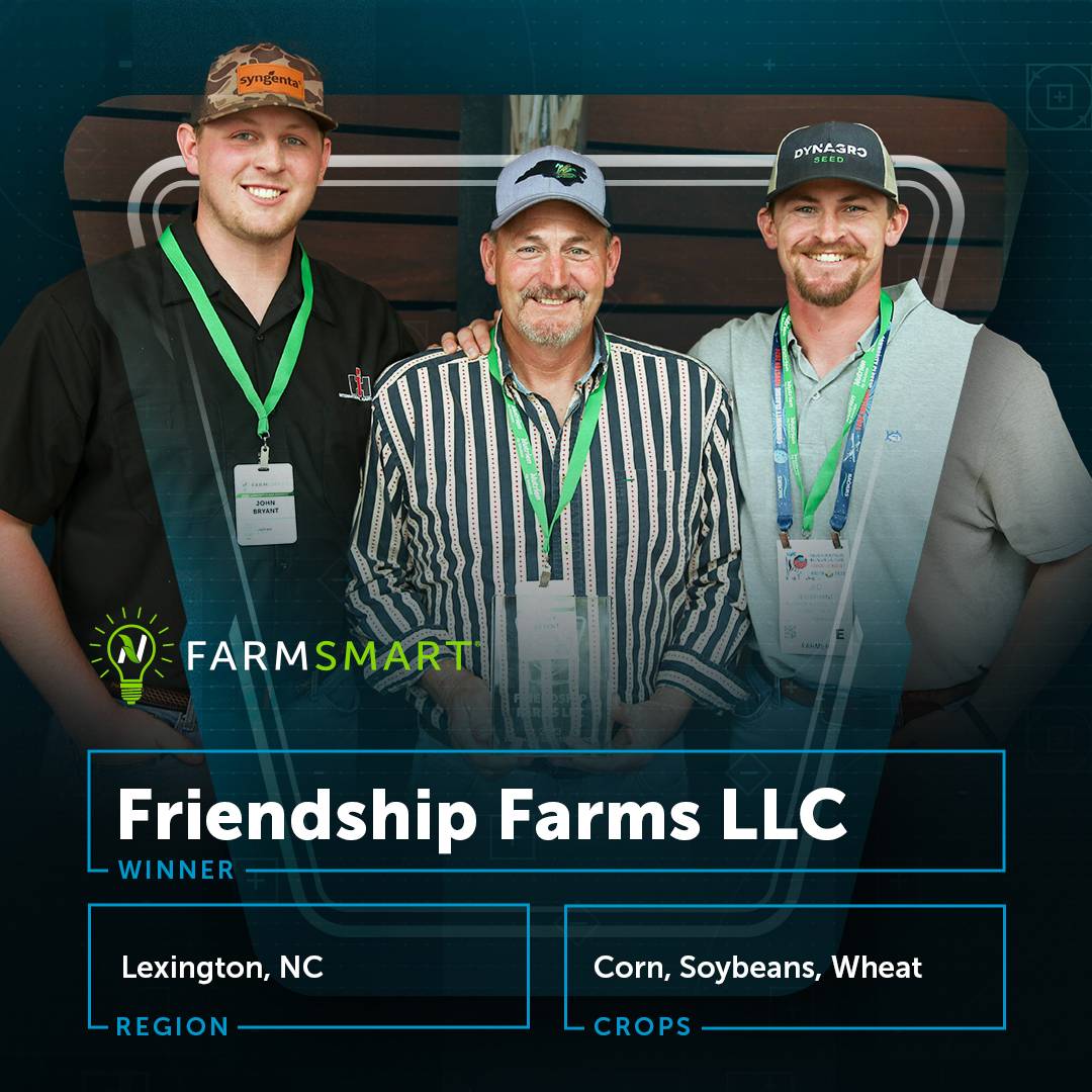 NutrienAgRetail's tweet photo. We're honoring #EarthDay with our Sustainable Success Champions, Friendship Farms LLC and their Crop Consultant, Hunter Gooding. They've implemented sustainable soil sampling and cover crop solutions to help promote soil health and maintain bioactivity all season long. https://t.co/hGar69iJen