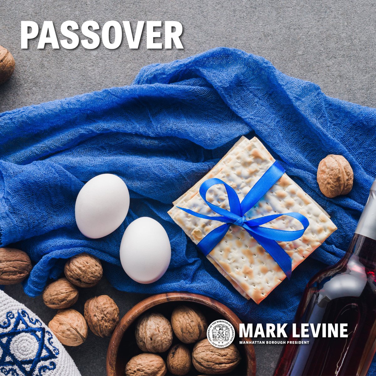 Chag Pesach Sameach to all celebrating Passover today! We wish a joyous holiday for Jewish communities in Manhattan and around the world!