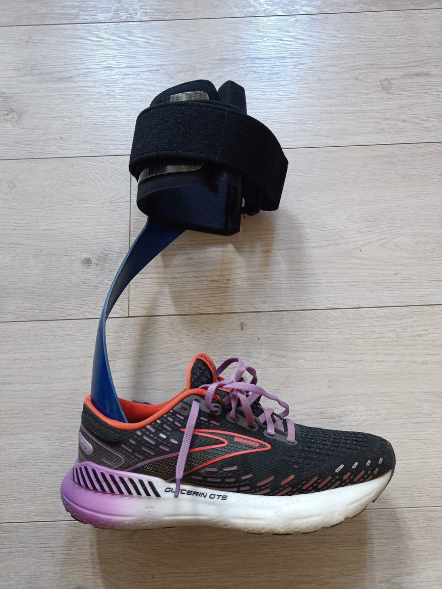 #running with #AFO to deal with #footdrop