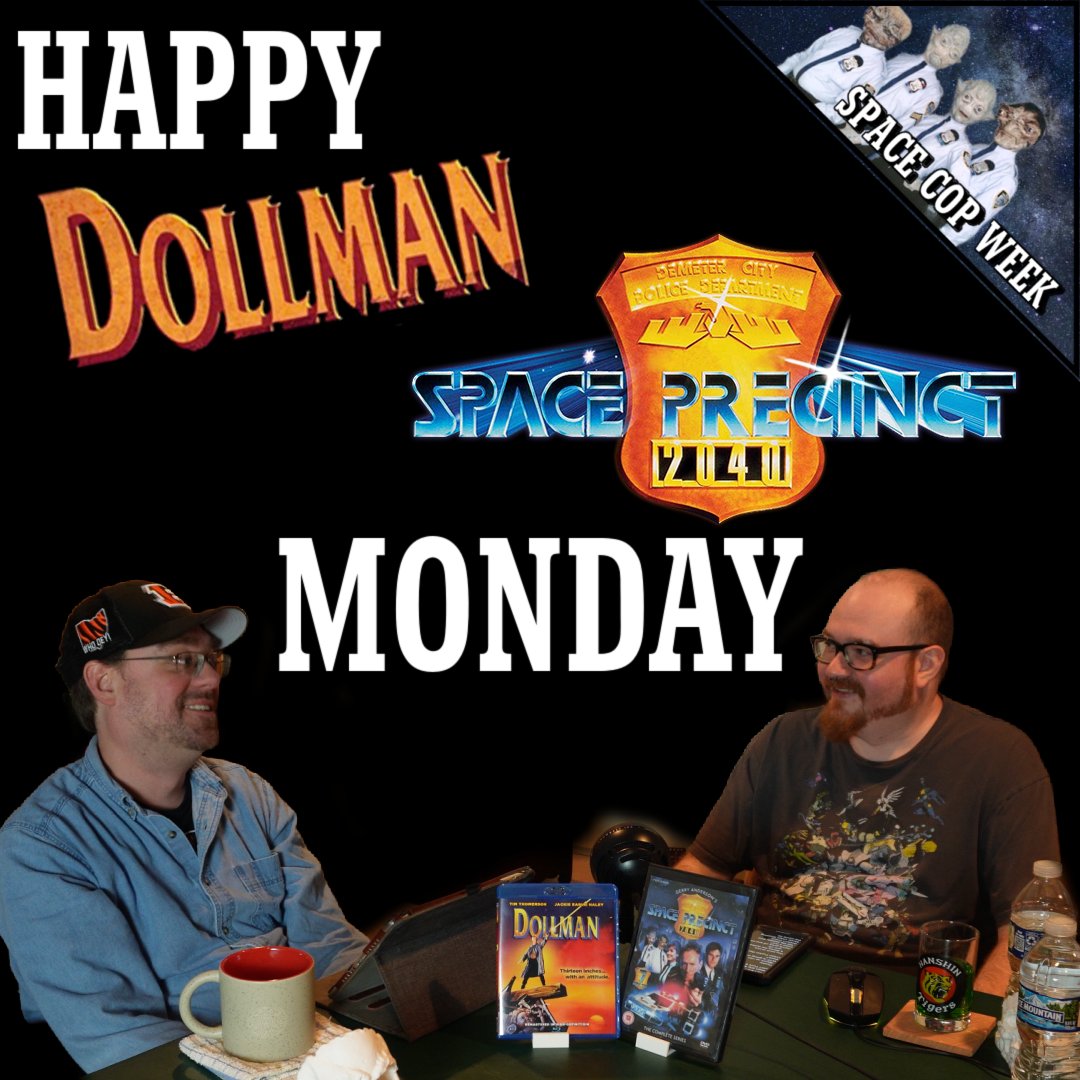 Happy Space Cop Monday See You Tomorrow! 

#Dollman #SpacePrecinct #BuddyShotzPodcast #SciFiMovies #ActionMovies