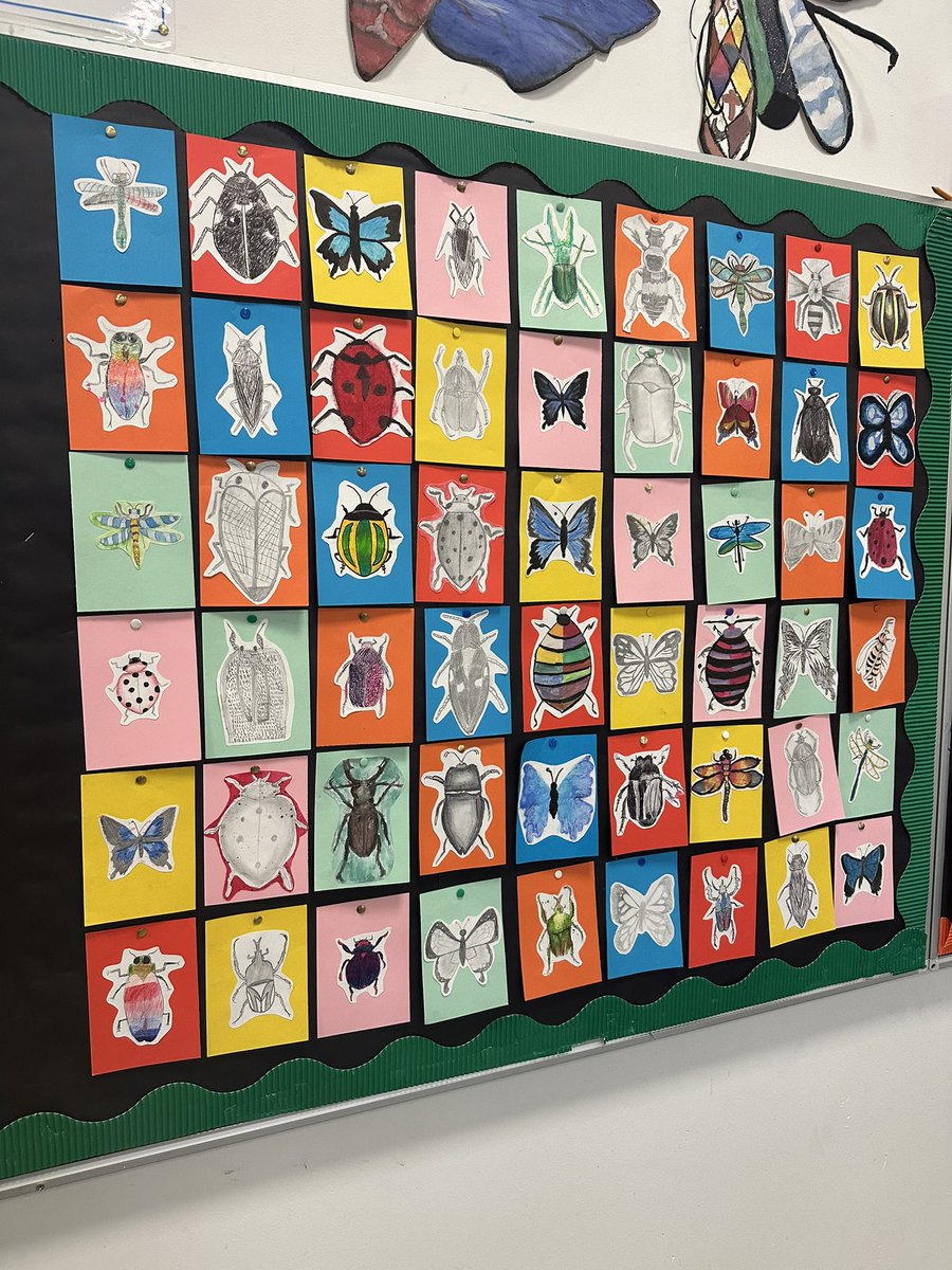 The new year 7 display is underway which will showcase the beautiful work produced by our youngest artists over the last 2 years. Thank you Miss Moss for making it look so eye-catching. 🤩🤩🤩