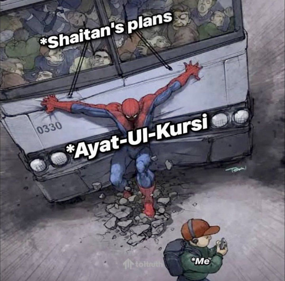 Ayatul Kursi is one of the most powerful Dua.