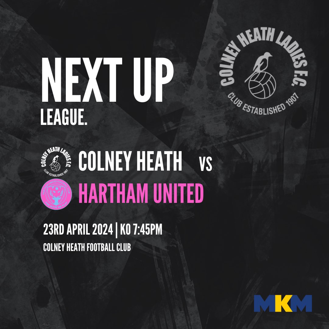 After yesterdays late drama, we regroup ready for our 4th game in 9 days against @HarthamLadies in our final league game of the season! 

All support welcome to get behind the ladies🍻 

#uptheheath #cmonthemagpies #CHLFC #womensfootball #football #herts ⚪️⚫️⚽️