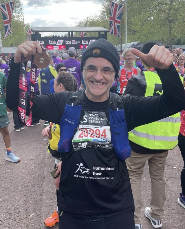 Congratulations @ProfNoelFitz who has smashed his Marathon @HumanimalTrust fundraising target of 20k! Thank you to everyone for your support bit.ly/noelchallenge10