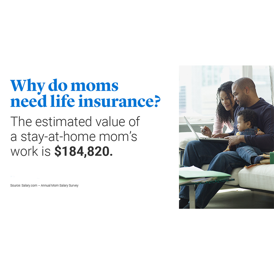 Stay-at-home moms also need #LifeInsurance! 
#LIRP #LivingBenefits #LTCHybrid #FinancialMarketsInc