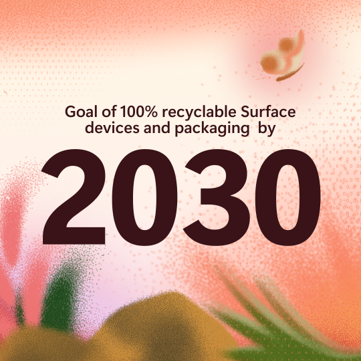 SurfaceArabia's tweet image. Happy World Earth Day! 🌍🌿

 Join us on our journey towards sustainability as we strive for 100% recyclable surface devices by 2030. Together, let&apos;s make everyday Earth Day! #SustainableFuture #RecycleForEarth&quot;

#MicrosoftSurface #SurfaceArabia #Microsoft