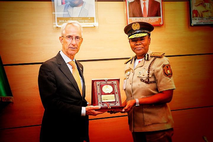 DUTCH AMBASSADOR PAYS COURTESY VISIT ON CGIS

Earlier today, the Ambassador of the Kingdom of Netherlands to Nigeria, H.E. Mr. Wouter Plomp, was at the Service Headquarters on a courtesy call to the CGIS with her Management Team.

Speaking during the visit, the Ambassador was…