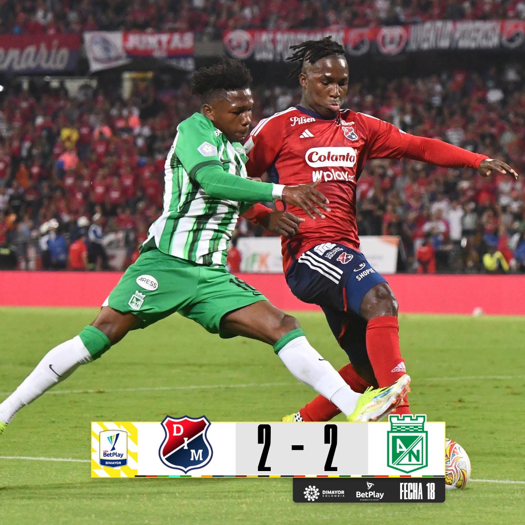 BabaGol on X: "🇨🇴Matchday 18: With one matchday left until the end of the regular season, three big teams have already been eliminated: Atletico Nacional, America Cali and Deportivo Cali. After yesterday's