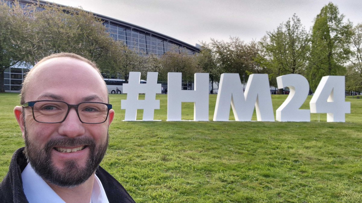 First day of #HM24 with #mobility and #industry40 community of the @GaiaXGermany , @gaiax_aisbl and @moveID_gaiax, supported by @BMWK has been amazing and inspiring. We prepared a lot, but we have not the only ones being VERY busy. 🥳