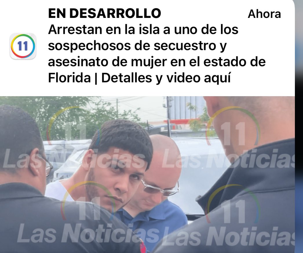 Arrestan en la isla a sospechoso de secuestro y asesinato de mujer en la florida. Aterrador carjacking quedo captado en video. @tele11PR #katherineguerrero