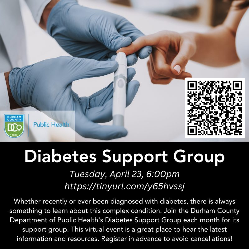 Whether you've recently been diagnosed with #diabetes or have been living with it for years, join us tomorrow for our monthly Diabetes Support Group for information, resources, and support to help you better manage this complex condition. Register here: us02web.zoom.us/meeting/regist…