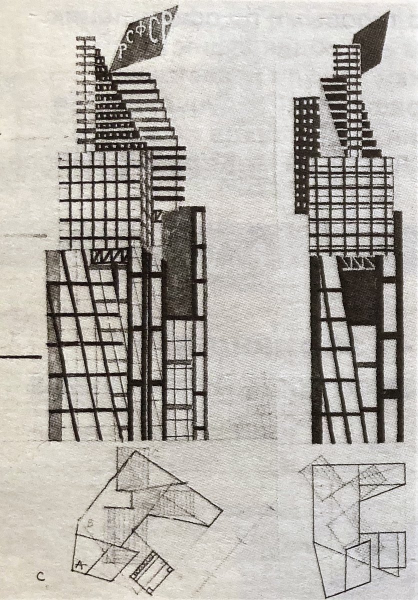 Skyscraper VSNKh on Lubyanka, 1923, V. Krinsky dzen.ru/a/ZHPVTKkq6DA5… Небоскрёб ВСНХ на Лубянке, 1923, В. Кринский #architecture #3Dcity #graphicart #Skyscraper #Lubyanka #dzen ▄▀ via @cihru