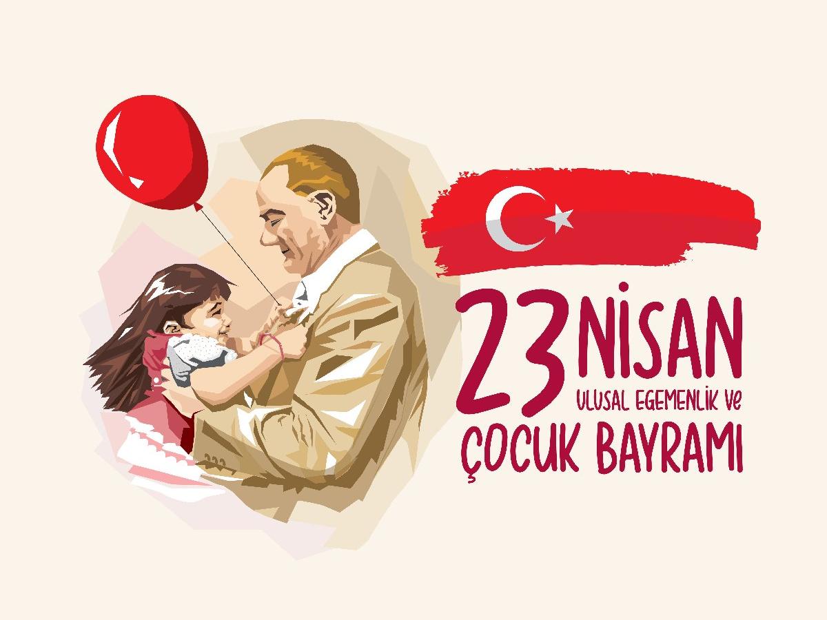 Tüm milletimizin ve özellikle çocuklarımızın 23 Nisan Ulusal Egemenlik ve Çocuk Bayramı kutlu olsun.