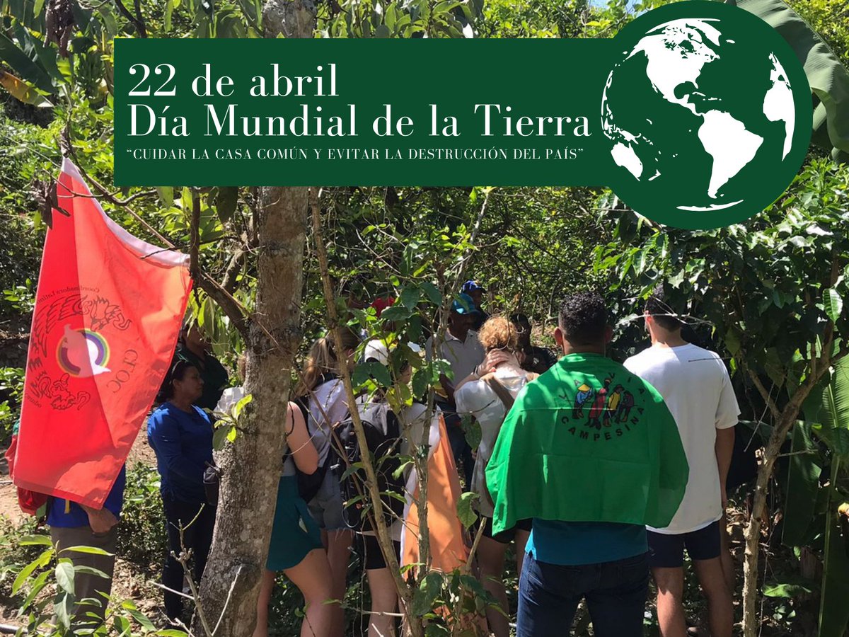 🌎 | En el #DiadelaMadreTierra , la CLOC Vía Campesina República Dominicana y demás organizaciones, firmamos un manifiesto público a defender hasta las últimas consecuencias la casa común y todo lo que en ella habita 📌 Lee el manifiesto aquí: cloc-viacampesina.net/manifiesto-dom…