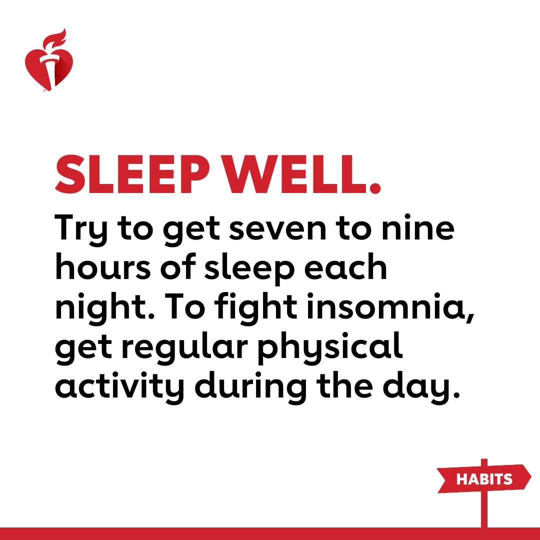 Chronic stress can have lasting effects on your health and well-being. Creating a healthy routine – including getting enough sleep -- and sticking to it can help your body and your brain deal with stress. #HealthyHabits