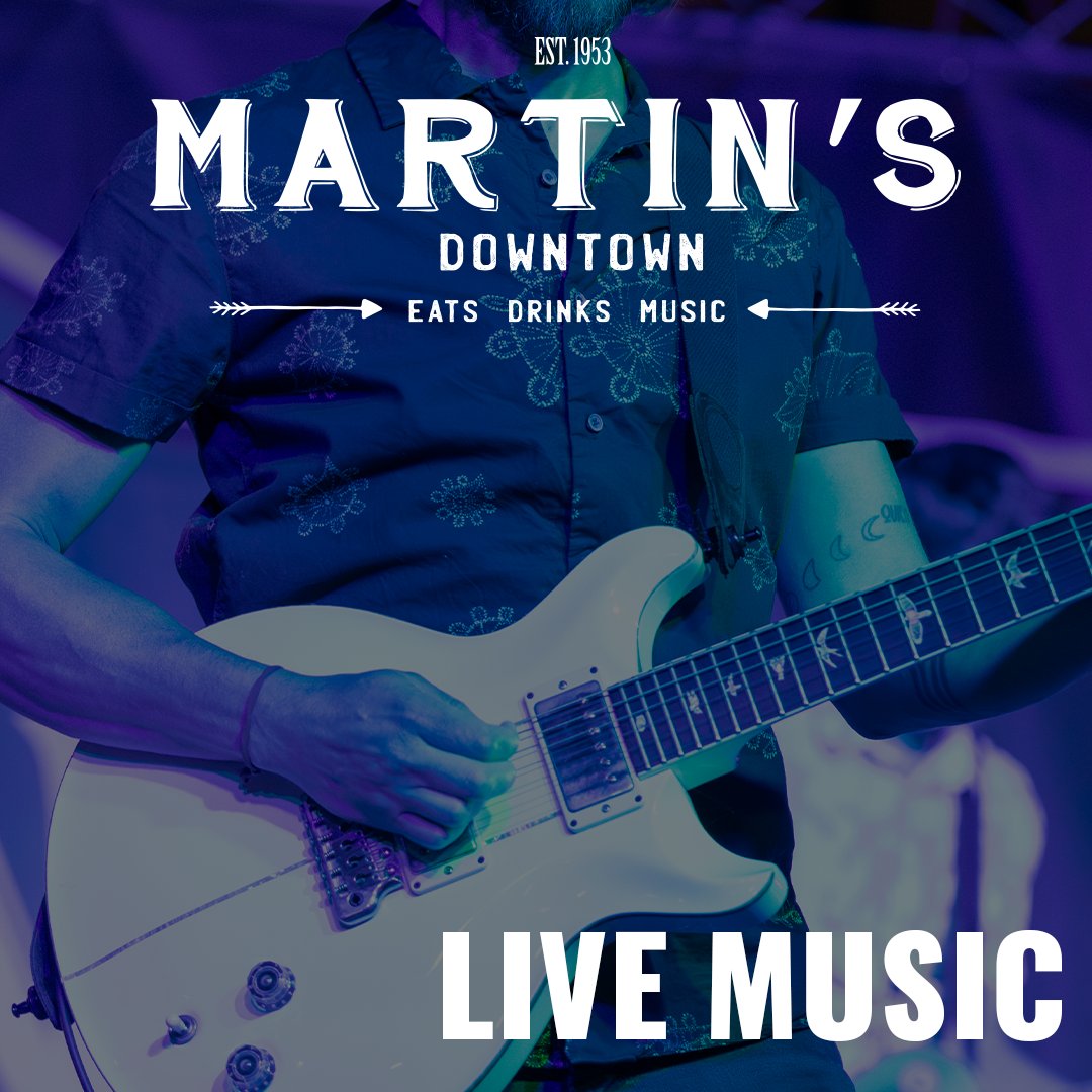 Looking for live music?

Martin’s has music from every genre! 
Early evening music or late night music, there’s something for everyone. 
Bring your friends, eat dinner and enjoy a show, support local!

#MartinsDowntownJxn #SupportLocal #LiveMusic #LocalBands