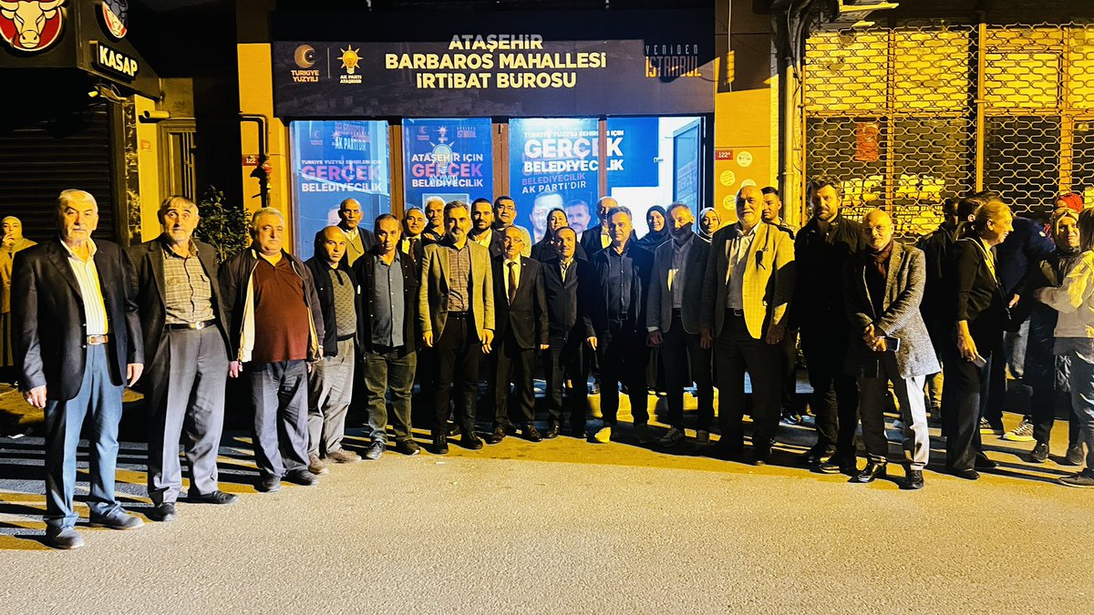 Barbaros Mahalle Yönetimimizin Çay Davetine İlçe Yürütme/Yönetim kurulu üyelerimiz, Meclis Üyelerimiz ve Mahalle başkanlarımız ile iştirak ettik.

Nazik davetinden ötürü Mahalle başkanımız Nazmi Özkan’a, Kadın Kolları Başkanımız Faden Kavun’a ve Gençlik Kolları Başkanımız Alperen