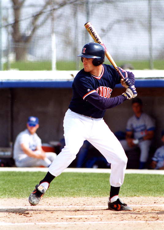 Mike Pearson (@illinilegends) on Twitter photo On this date in 1993, Scott Spiezio became <a href="/IlliniBaseball/">Illinois Baseball</a> 's career home run leader by hitting his 41st and 42nd round-trippers in a 17-8 Illinois victory over EIU. On this date in 1993, Scott Spiezio became <a href="/IlliniBaseball/">Illinois Baseball</a> 's career home run leader by hitting his 41st and 42nd round-trippers in a 17-8 Illinois victory over EIU.