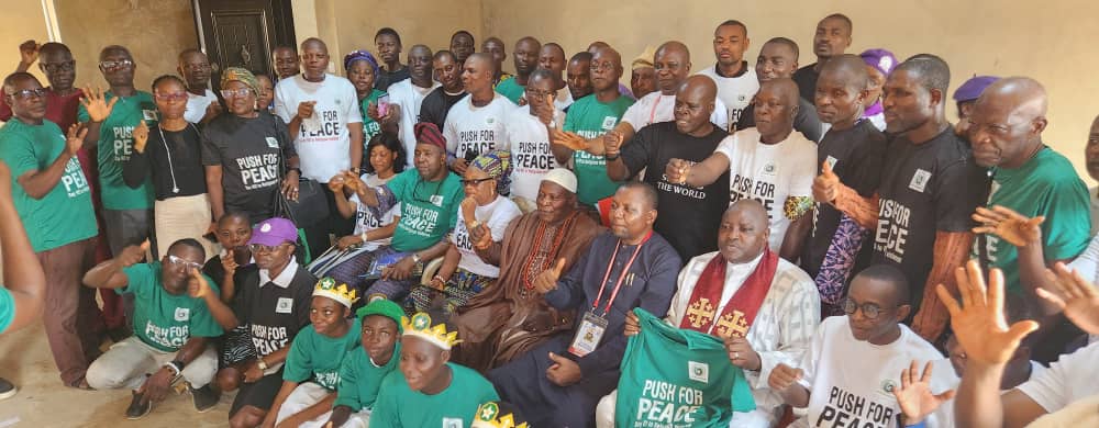 Muyunga Brian @muyunga_brian of @aacc_youth @AaccCeta joined Rev. Dr T. Onifade, Ecumenism for Development & Peace Initiatives @Edapi_ng @officenbchq in the PUSH4PEACE initiative towards building a peaceful and secure Africa by 2063.
#peacebuilding
#socialcohesion 
#Agenda2063