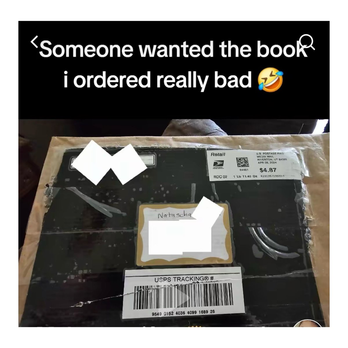 DYYYYYING… someone ordered a Stricken book box from me, & the only thing that arrived was the lid of the box with a note from USPS saying someone stole the contents… Someone wanted my book pretty bad!! 😆💀🖤🔥