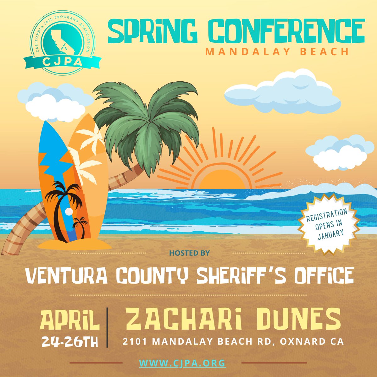 iT1 will be exhibiting at CJPA 2024 Spring Conference April 24-26 at Zachari Dunes at Oxnard, CA. 
cjpa.org/event/cjpa-202…