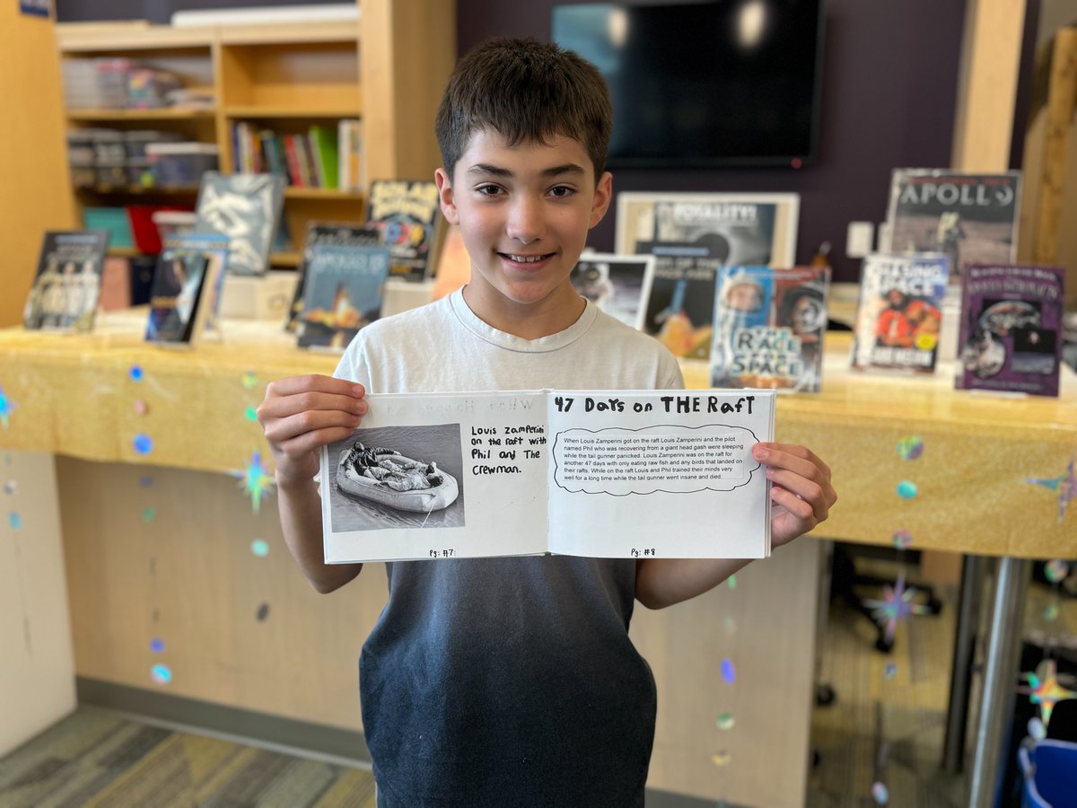 The LMC was proud to support 7th grade social studies throughout their WWII research unit! From selecting topics to creating unique projects, students gained research skills while expanding their view of history. 
#D30Learns #D30Reads