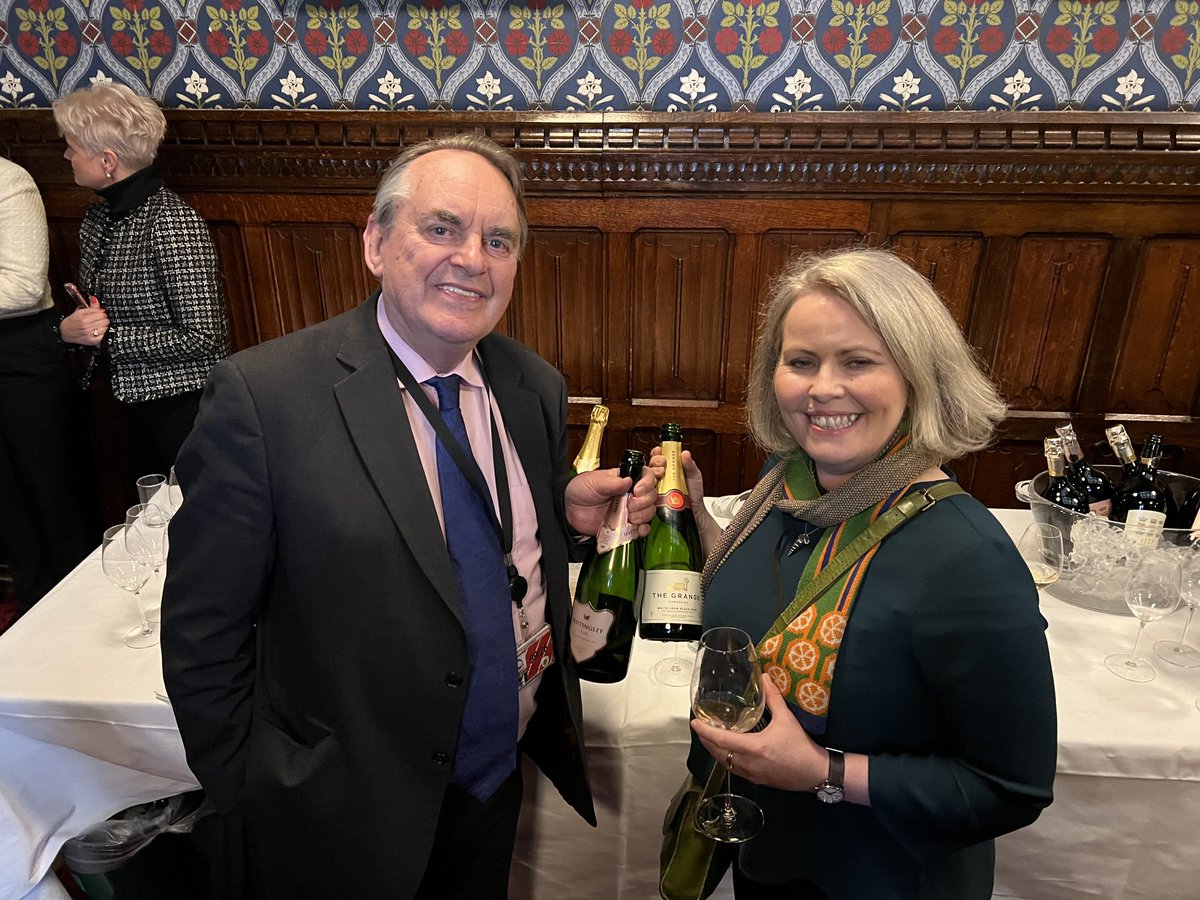 With the english wine producers in parliament tonight. Some really fine examples of excellent vintages.