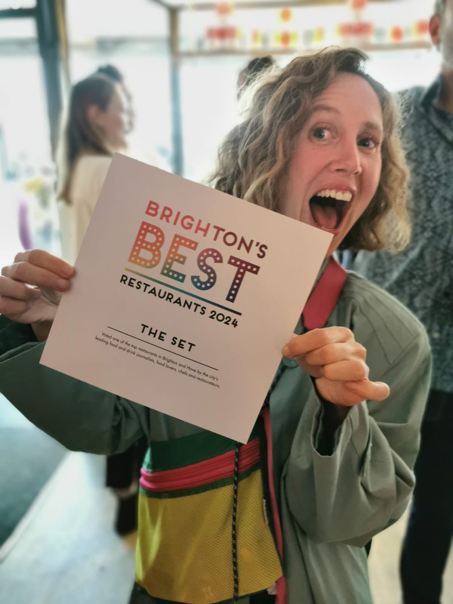 Great to be listed as one of Brightons best again this year. Congratulations to everyone who got a nod and big thanks to <a href="/brightontop20/">BrightonsBestRestos</a> for looking after the crew tonight.

#brighton ❤️