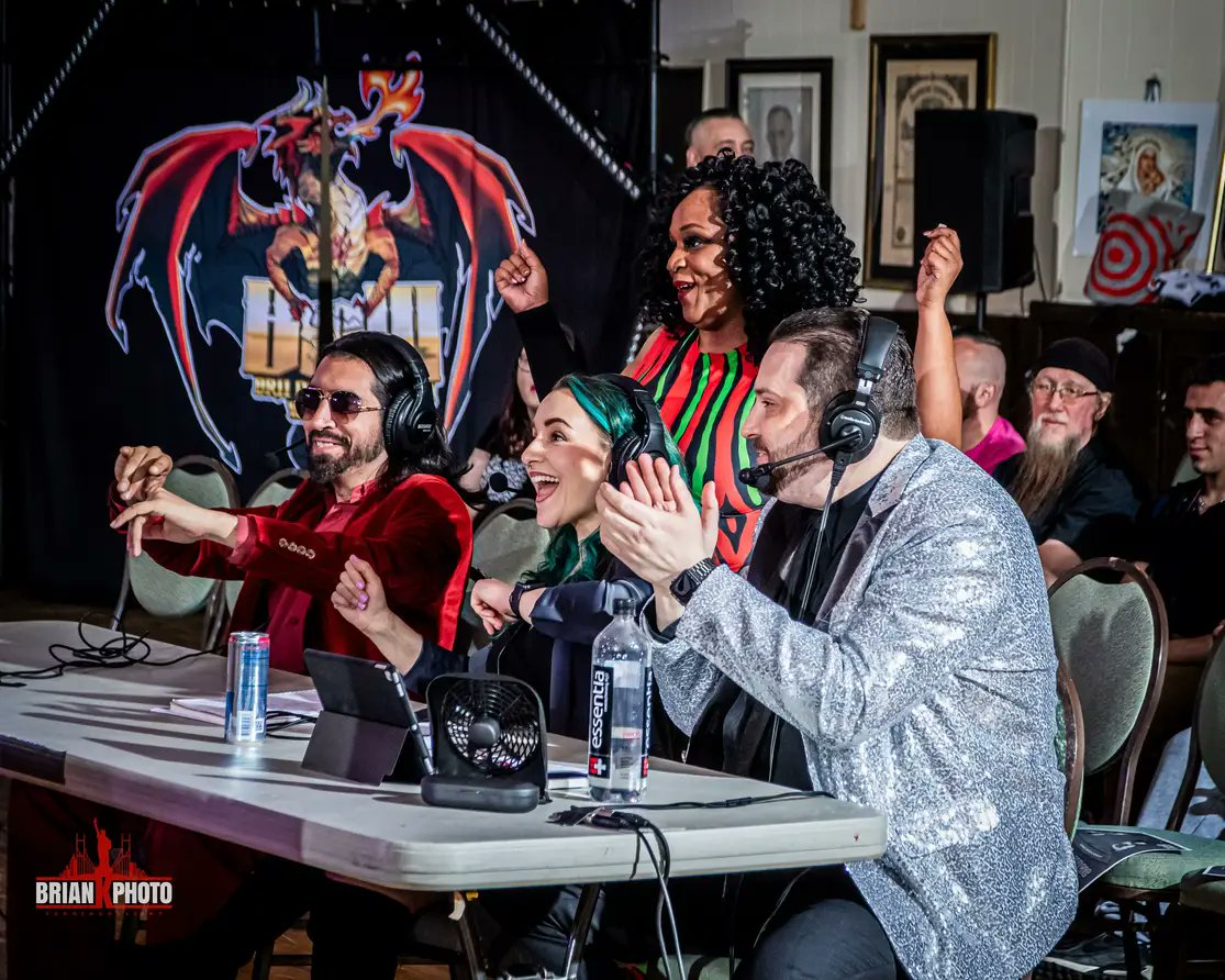 We were havin a ball with the one and only @fayejackson419 at #QOTN5. I was so stoked to be on the call with @MichaelJPuddy and @AJPan_PCA! 
📷: @briank_photo