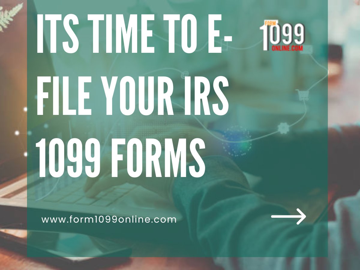 It's Time To e-file Your IRS 1099 Forms 

#TaxSeason #Form1099online #IRSApproved #FilingMadeEasy #FinancialFreedom #TaxTips #SecureFiling #EarlyFiling #TaxSavings #irs #Form1099