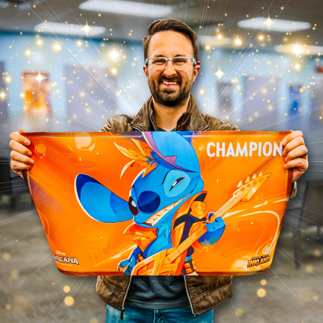 🎉 Everyone join us in congratulating our FIRST Lorcana CHAMPION here at Millennium Games—Cade!🏆 We had an AMAZING 36 players show up for our Into The Inklands Championship! 🥳 We cannot wait for future events, y’all made it a hit, so thank YOU for showing up & showing out! 🎊