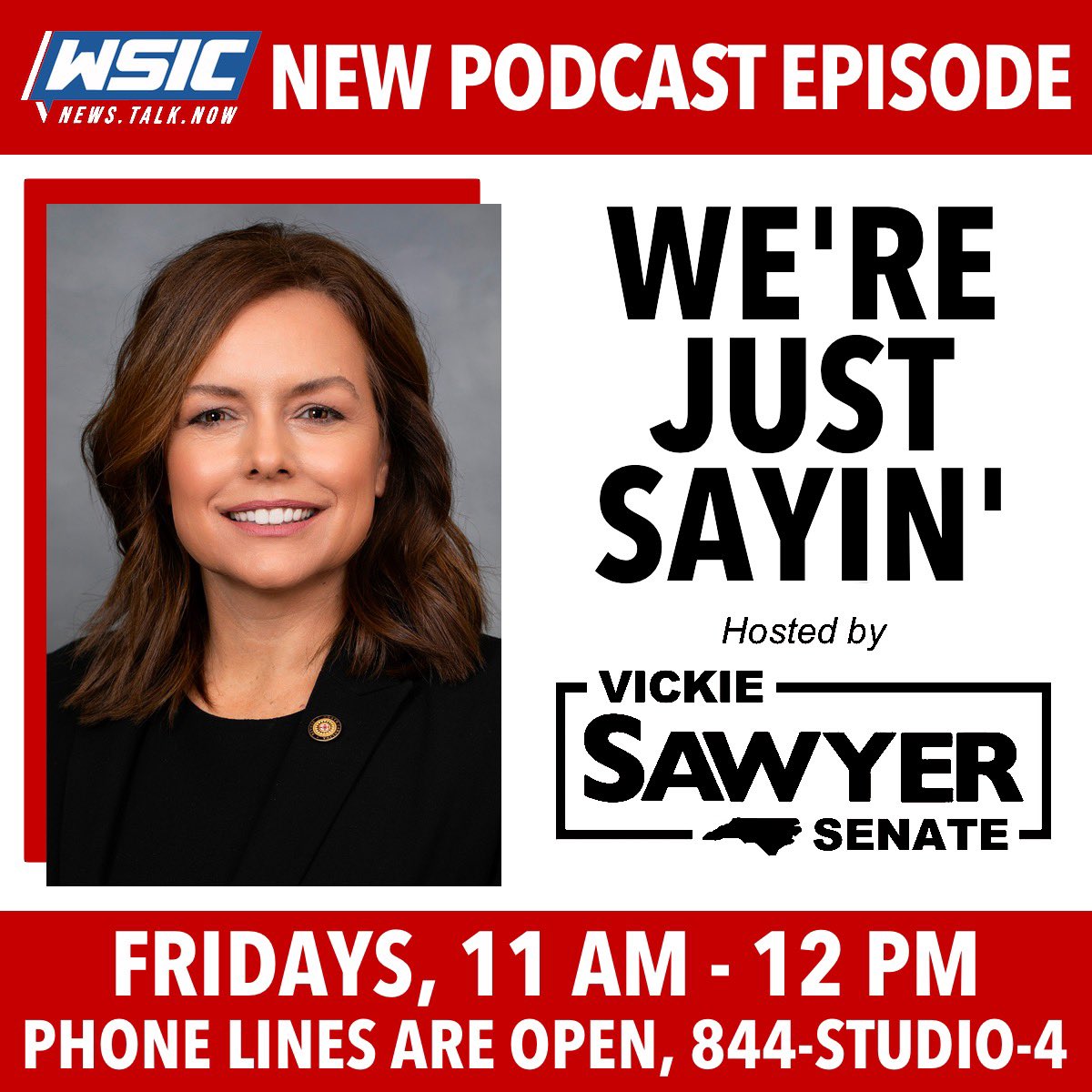 NEW EPISODE 🎙️ We’re back this week with a new episode of We’re Just Sayin’, where co-host David Coble and I talk about the latest presidential polling in NC, details on the push for a development moratorium in Mooresville & alternative solutions to address traffic congestion. We