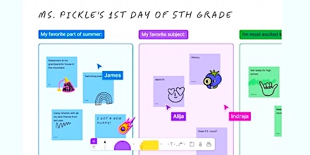 NEW: As Jamboard Sunsets, What Is on the Horizon?
#elachat #sschat #mathchat #scichat #edutwitter 

As the sunset of Jamboard approaches in late 2024, Kathie Palmieri is looking for a replacement. She says FigJam offers easy transition & improved tools.

middleweb.com/50659/as-jambo…