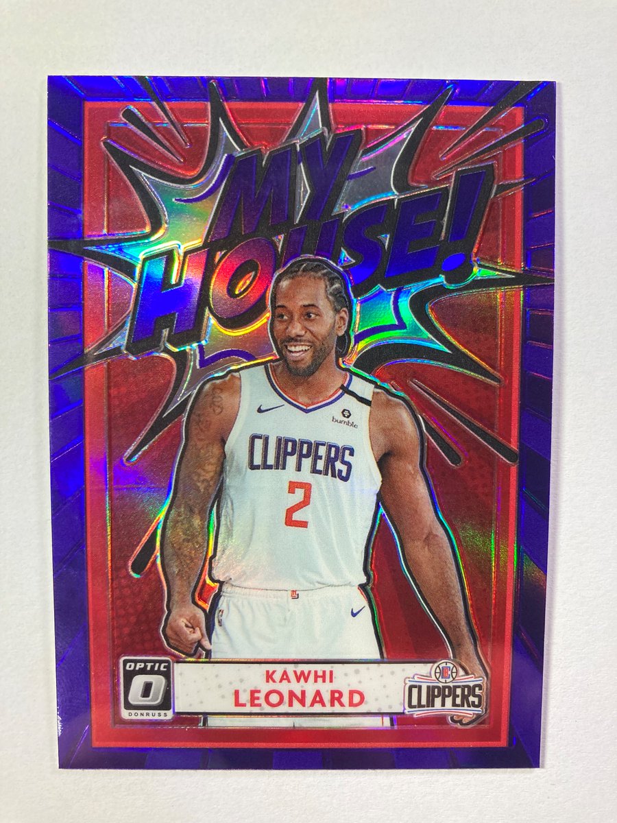 🎁Appreciation Day Giveaway🎁

Winner Announced Friday

Will Kawhi be there tonight at 10 PM on TNT?

🔥Kawhi Leonard My House Purple Holo

To enter
1. Follow
2. Retweet
3. Like