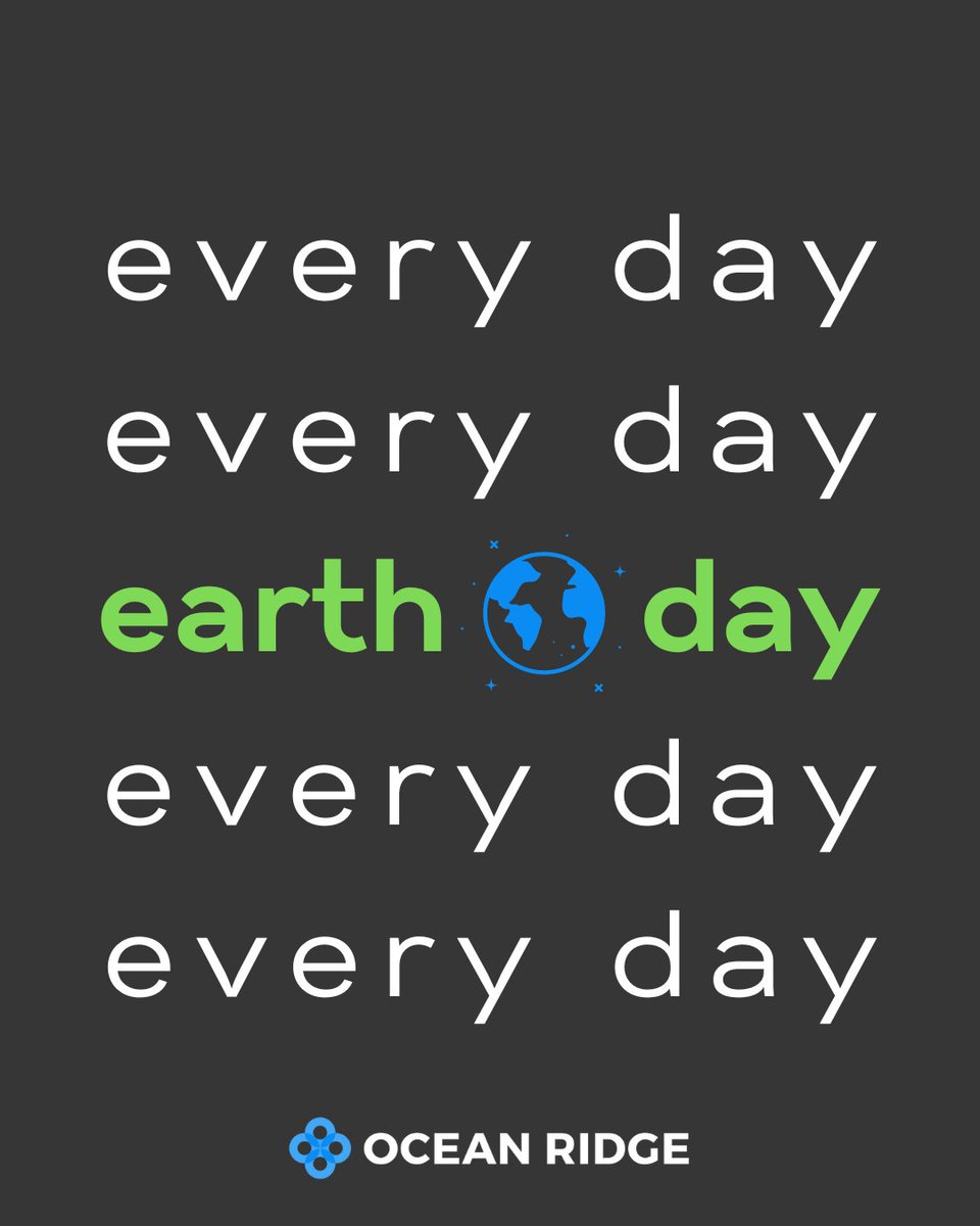 oceanridgegroup's tweet photo. This Earth Day, we at Ocean Ridge Group are committed to protecting our planet's precious resources. Join us as we celebrate the beauty of the Earth and take action to preserve it for future generations. Together, we can make a difference! 🌍💚 

#EarthDay #Sustainability https://t.co/t1J7xbpAJE