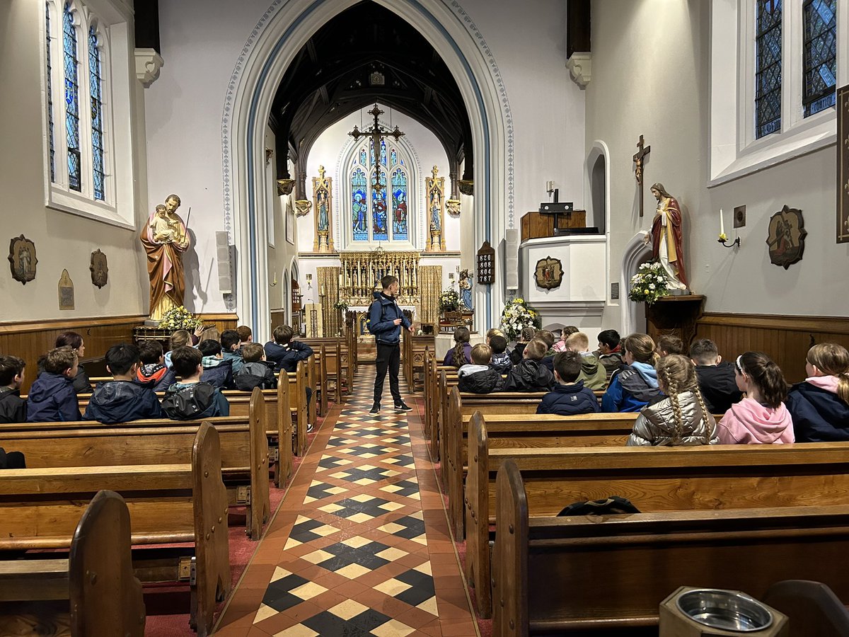 All together learning about important Saints on the visit and tour of the church @theKenelm #preparing4Confirmation #CatholicLife
@OurLadyandAllS1 @BhamDES @bcpp