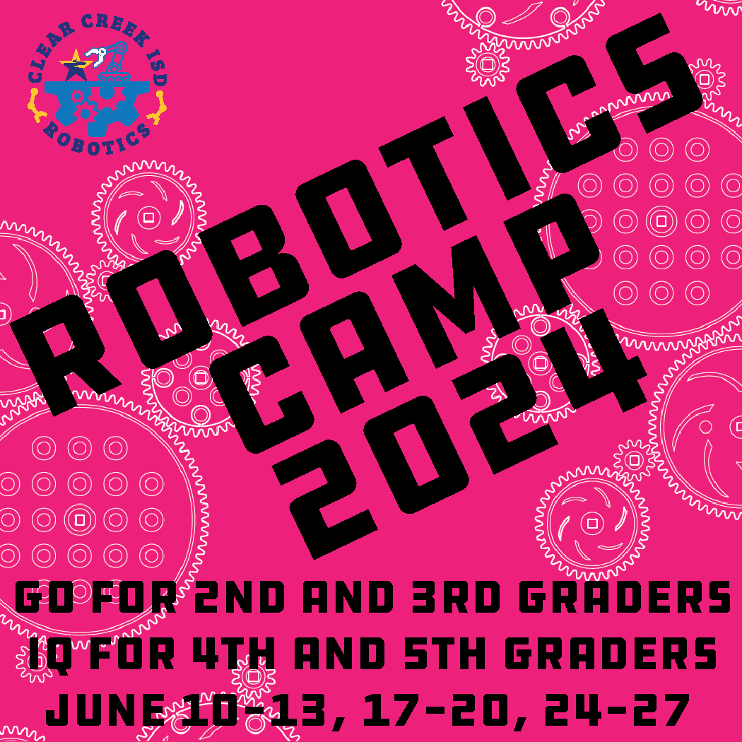 Robotics Summer Camp Registration is now OPEN!  Register by May 10th to guarantee your 2024 Robotics Camp Shirt! linktr.ee/ccisdrobotics