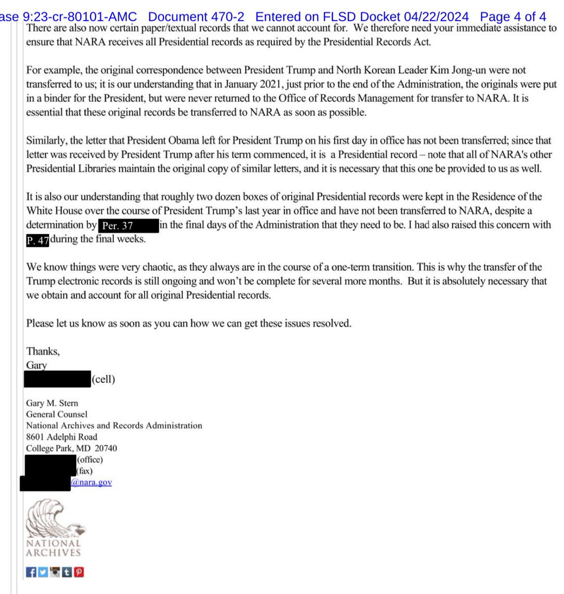 Because OF COURSE! Trump didn’t turn over his correspondence with North Korean dictator Kim Jong Un to the National Archives. Is anyone shocked by this?