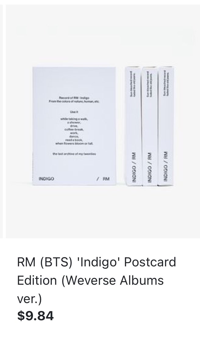 i regret not getting this version of indigo as well but i’m not gonna be buying it any time soon with the boycott so😭 just putting the regret out there